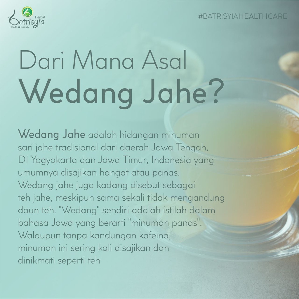 Batrisyia Wedang Jahe 150 gr