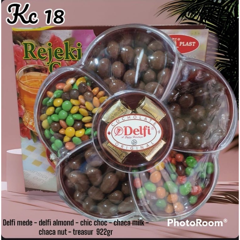 

Hampers Cokelat Toples Bunga Berat 922 gram