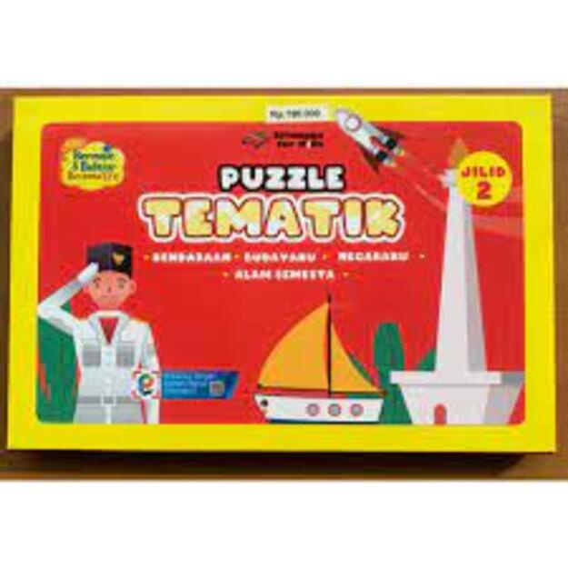 Erlangga For Kids - PUZZLE TEMATIK JL.2/TK