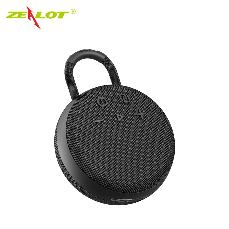 ZEALOT Portable Bluetooth Speaker Outdoor Waterproof - S77 - Black