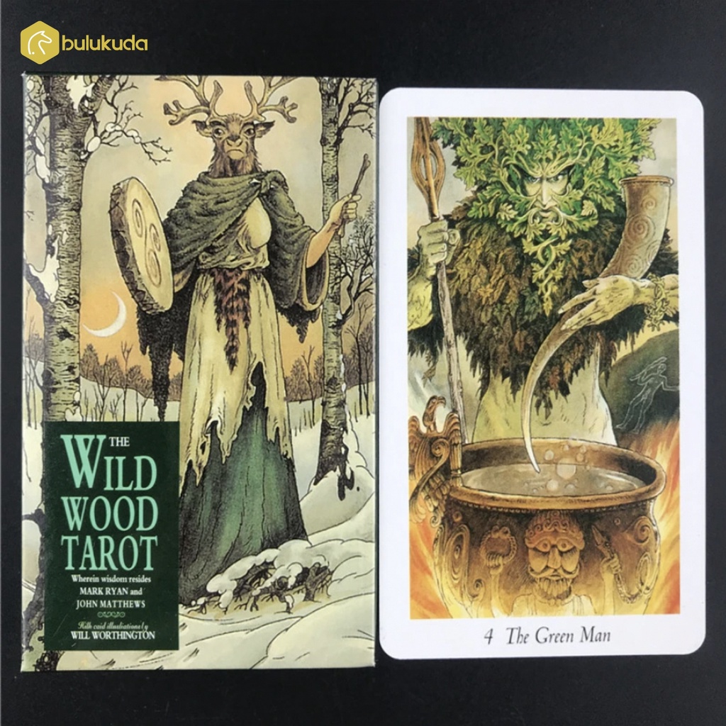 [COD] The Wild Wood Tarot 78 Card Decks PDF Instruction English Barcode