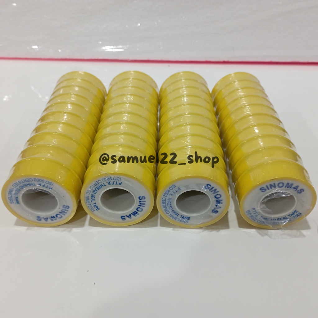 Sealtape / Seal Tape / Seltip / Selotape / Selotip Kran Air Sinomas Isi 10