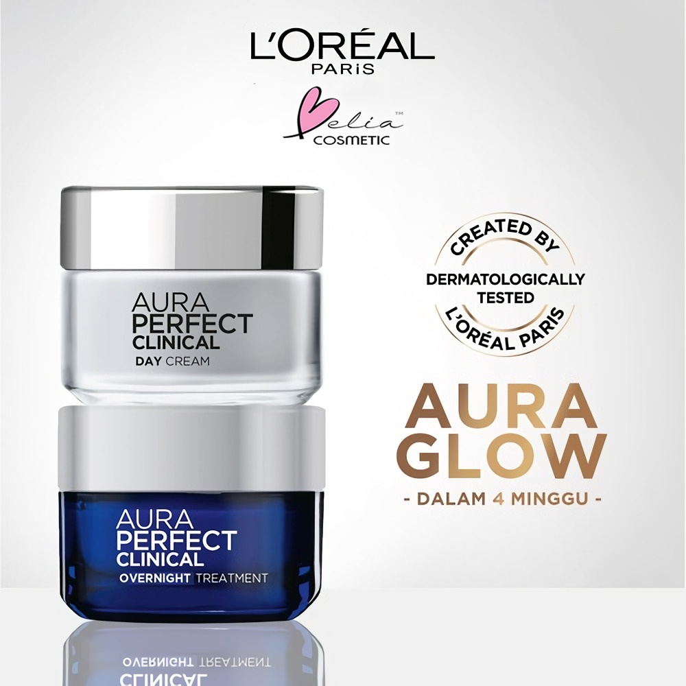 ❤ BELIA ❤ L'Oreal Paris White Perfect | Aura Perfect 50ml ( Loreal Day cream SPF17 / Night Cream)