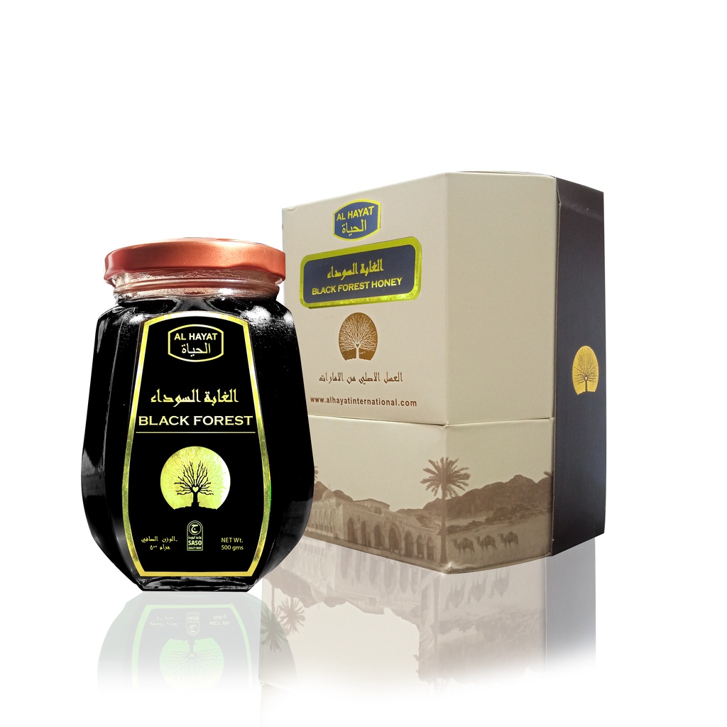 

Al Hayat Madu Black Forest / Black Forest Honey Import Dubai 500Gr