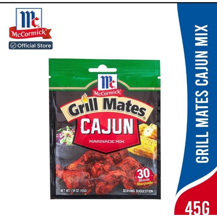 

MCCORMICK GRILL MATES CAJUN MARINADE/KOREAN BBQ 45g