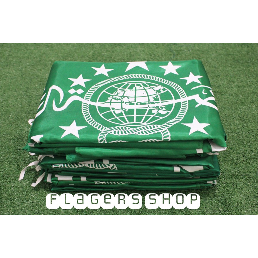 

[ISI 50 PCS] Bendera Muslimat NU 60x90 cm