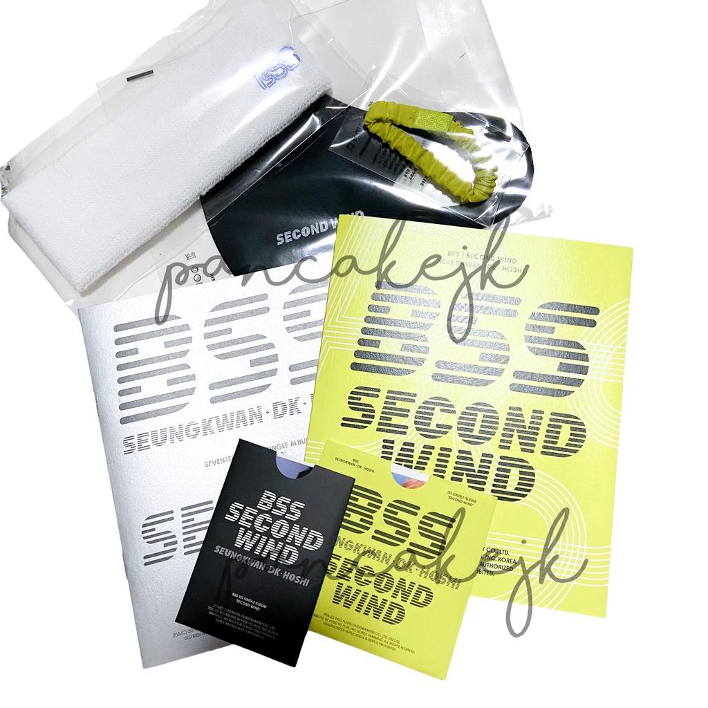 [ pelunasan // ready ] seventeen bss booseoksoon second wind special weverse version seungkwan hoshi