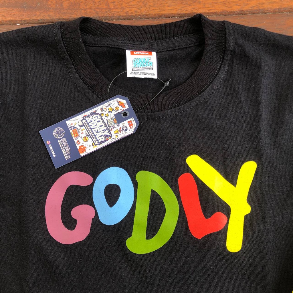 Kaos Lengan Panjang Anak / Longsleeve Kids Junior 1-12th / Kaos Distro Anak realpict godlykids