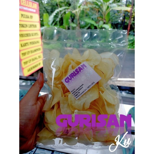 

Keripik Singkong Asin / Kripik Singkong