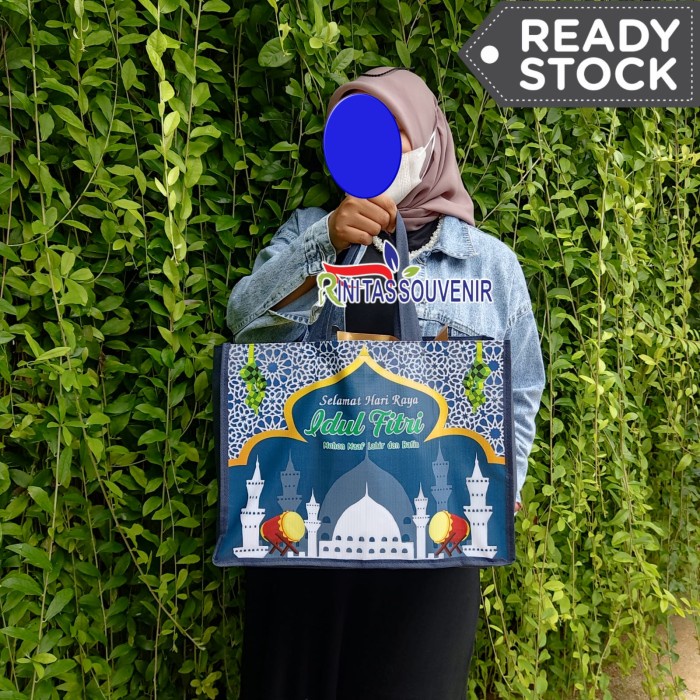 

Tas Lebaran Idul Fitri - Tas Sembako - Tas Hampers Readystock 28*17*38 095