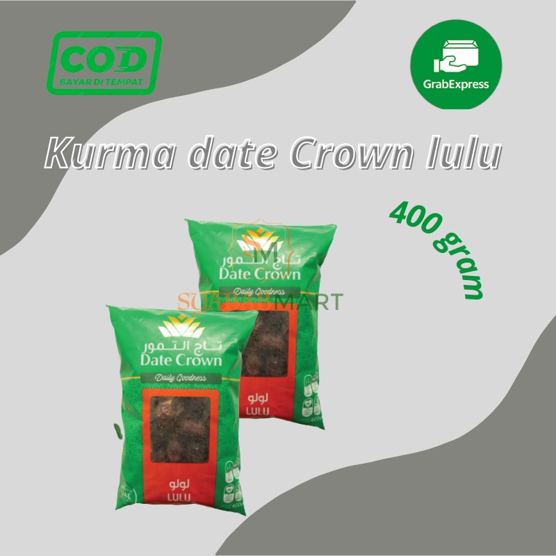 

Kurma Date crown lulu 400gram / Kurma lulu / Date Crown