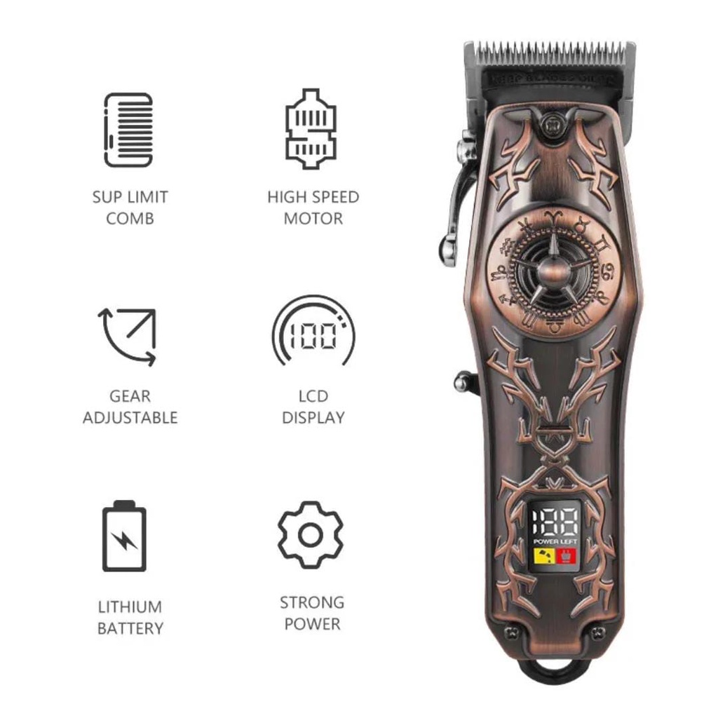 Kemei KM-2617 Alat Cukur Rambut Hair Clipper barber electric