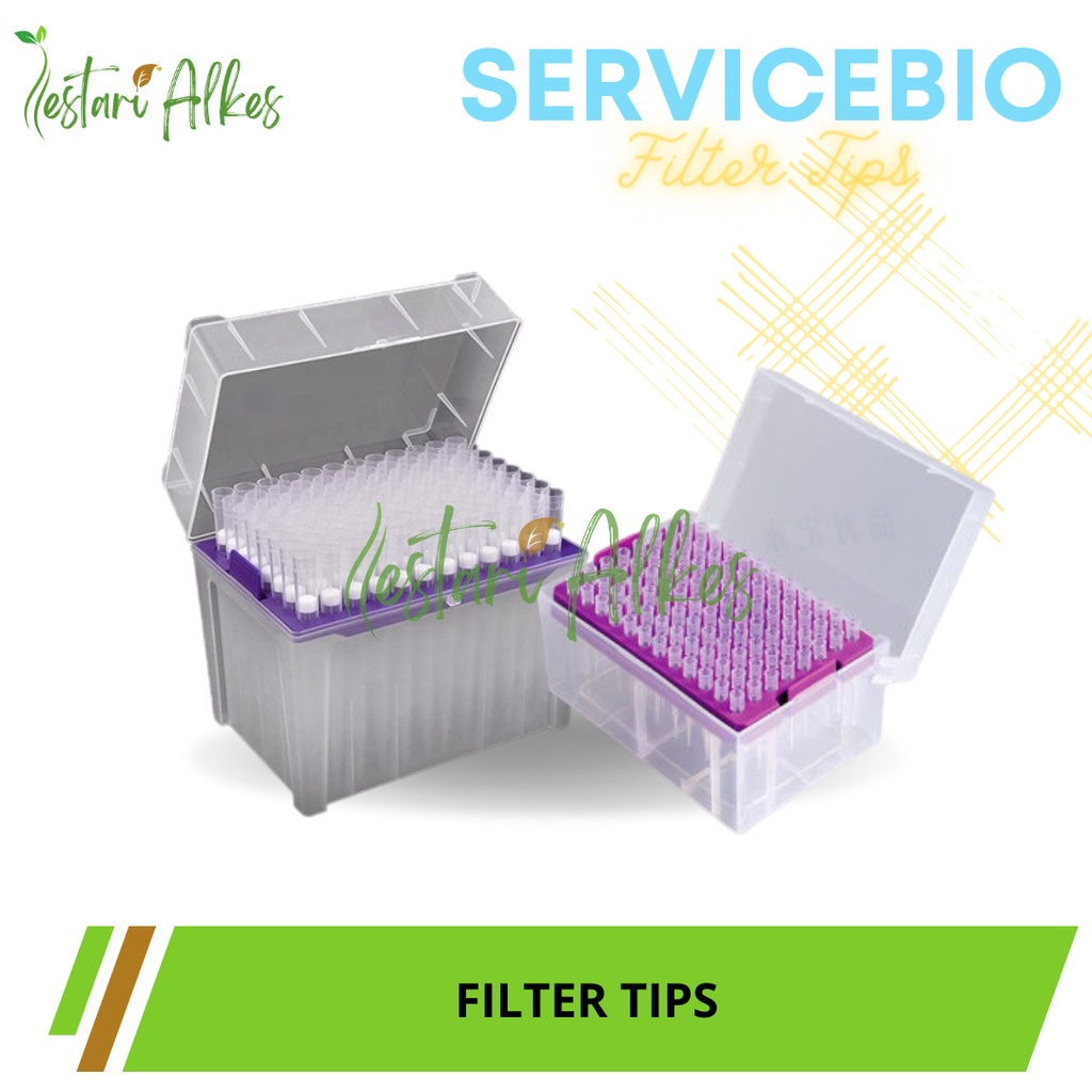 Filter Tip SERVICE BIO Universal 10 ul 20 ul 100 ul 200 ul 1000 ul