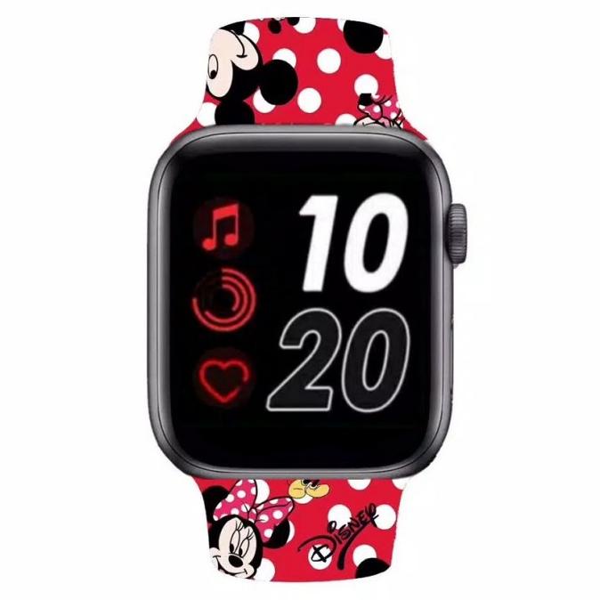 JAM TANGAN PINTAR SMARTWATCH T500 MICKEY MOUSE STRAP LIMITED SERIES