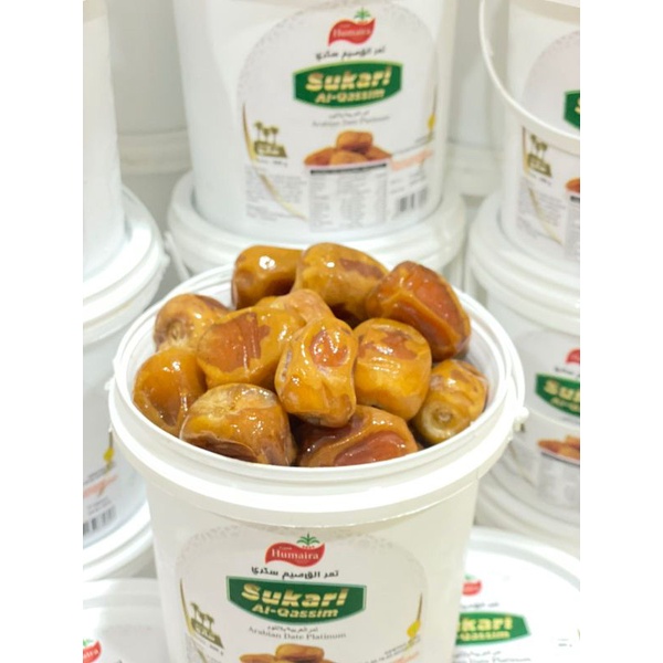 Kurma Sukari Al-Qassim Humairah 850 gram Humaira Sukari ember