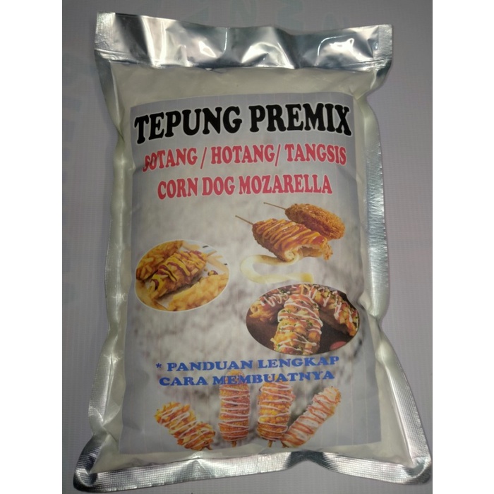 

[Ready-Tepung Instan] Tepung Premium Corn Dog Mozarella