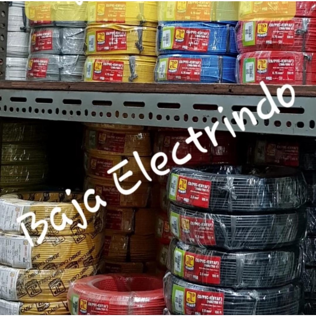 Kabel Serabut NYAF 1,5mm JEMBO @100meter NYAF 1.5mm 1 x 1,5 JEMBO 1 x 1.5 mm 1x1.5mm