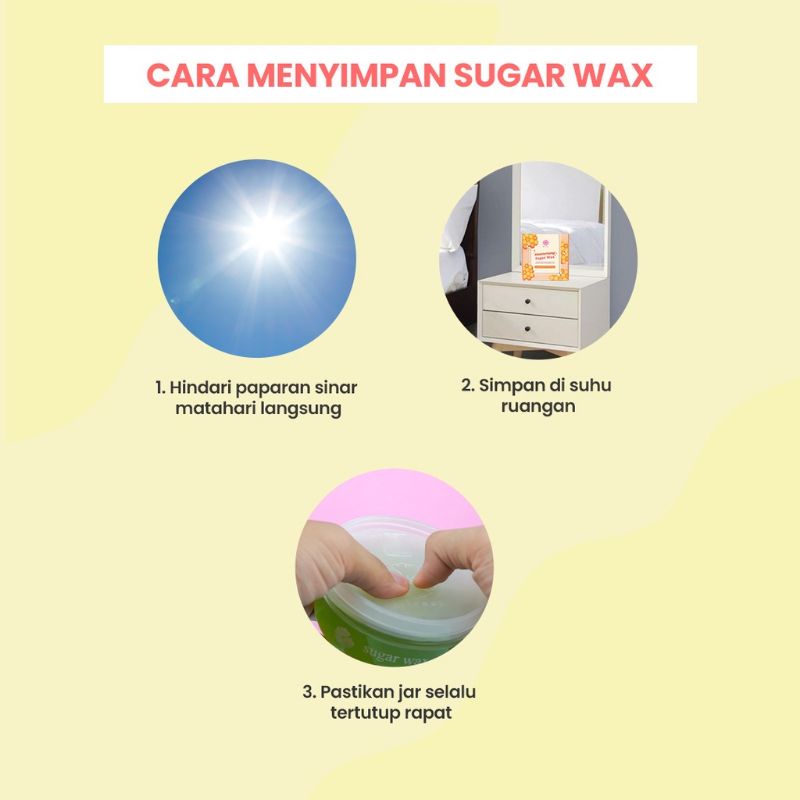 (BPOM) MIRAEL WAXING SUGAR KIT ORIGINAL GROSIR/WAXING KETIAK