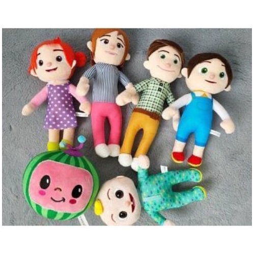 Boneka coco melon family 30cm Bahan halus Lembut