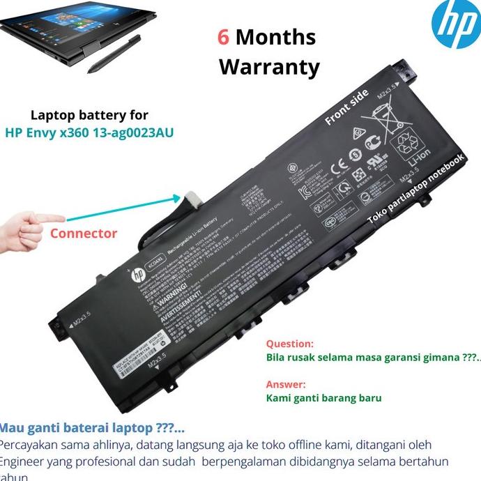 Baterai HP Envy x360 13-ag0023AU new