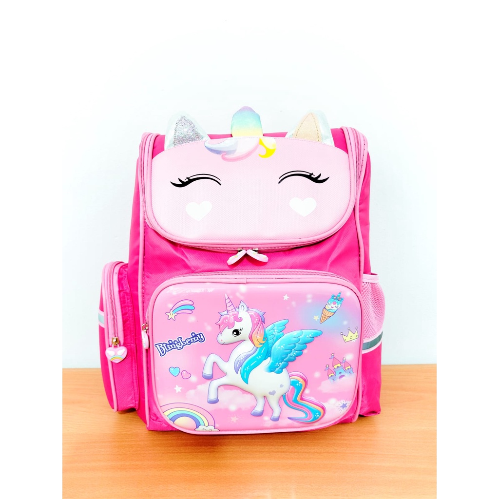 SMARTGIRL NEW TAS RANSEL ANAK SEKOLAH IMPORT UNTUK SD 3D 00530-00533