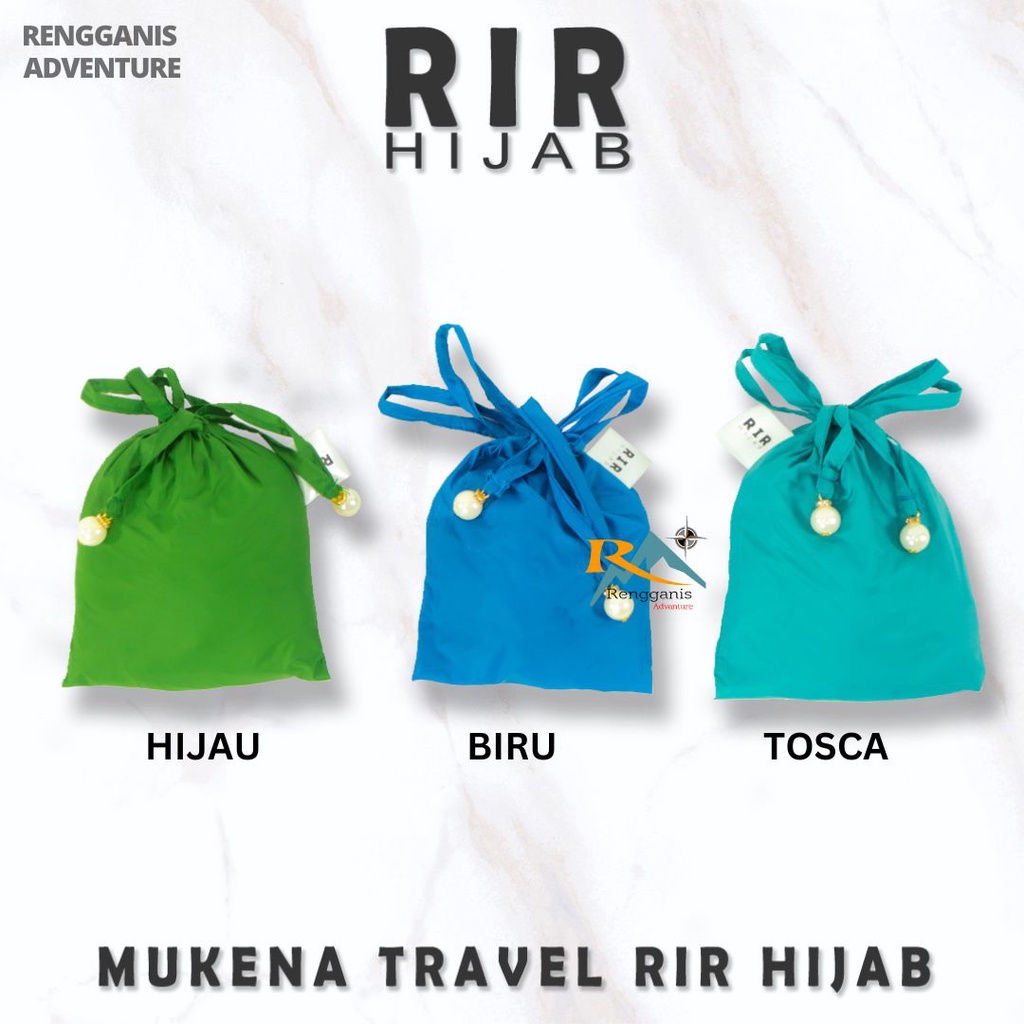 MUKENA TRAVEL RIR HIJAB MUKENA JUMBO DAN KECIL TRAVELING MUKENA PARASUT PREMIUM KOREA