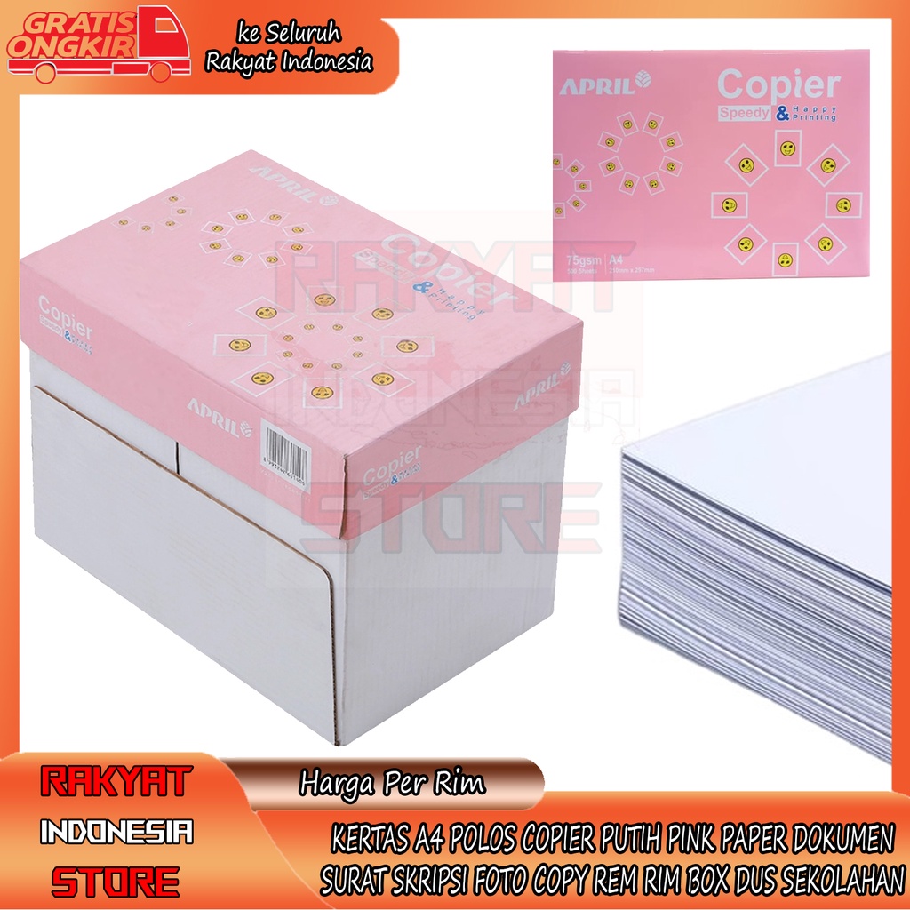 

Kertas A4 75 Gsm Gram Copier April Pink Print Skripsi Foto Copi Kopi Photo Gambar Mewarnai Menggambar Outih Polos Envlope Surat Undangan Cetak Perlengkapan Sekolah Kantor Kerja Brosur Seleksi Printer Alat Tulis Anak Belajar Kebutuhan Menulis