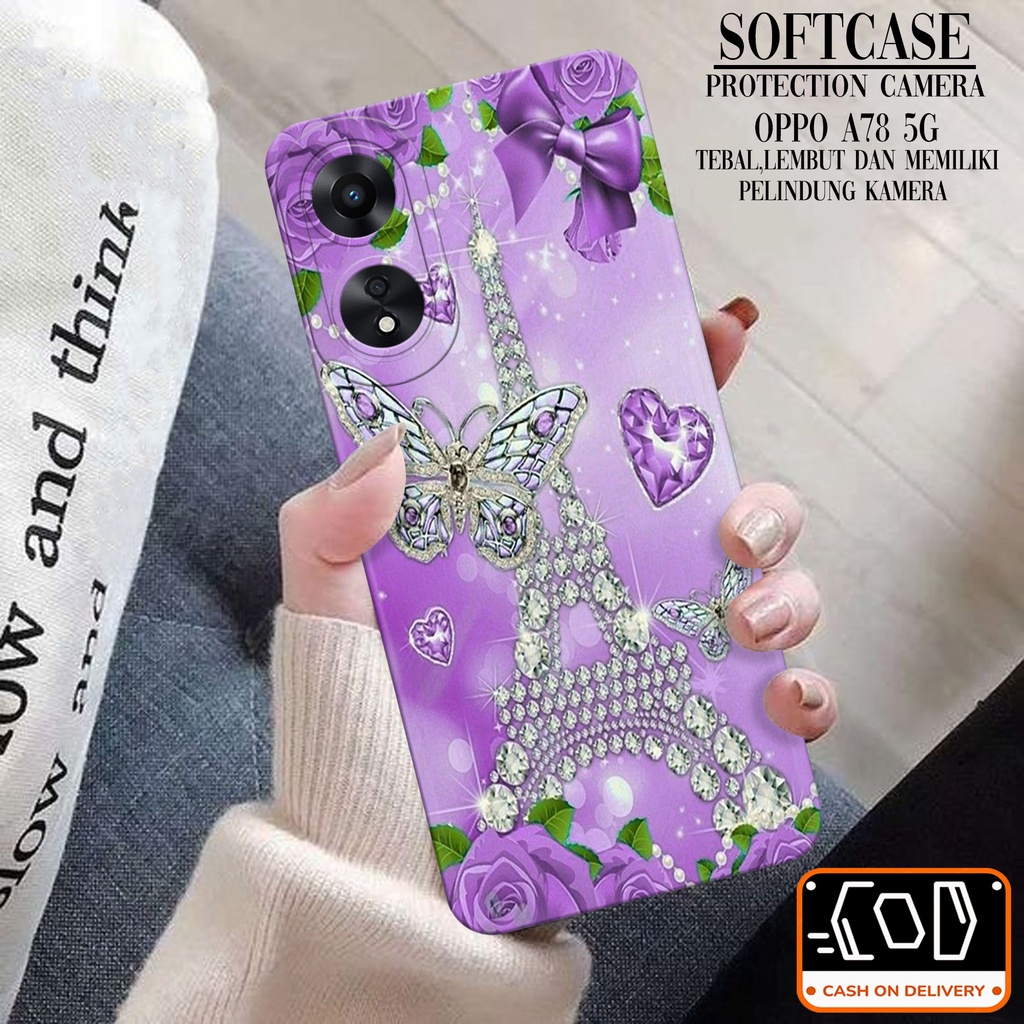 Case Oppo A78 5G Softcase Oppo A78 5G Terbaru Casing Oppo A78 5G Kesing Oppo A78 5G Silikon Hp Casin