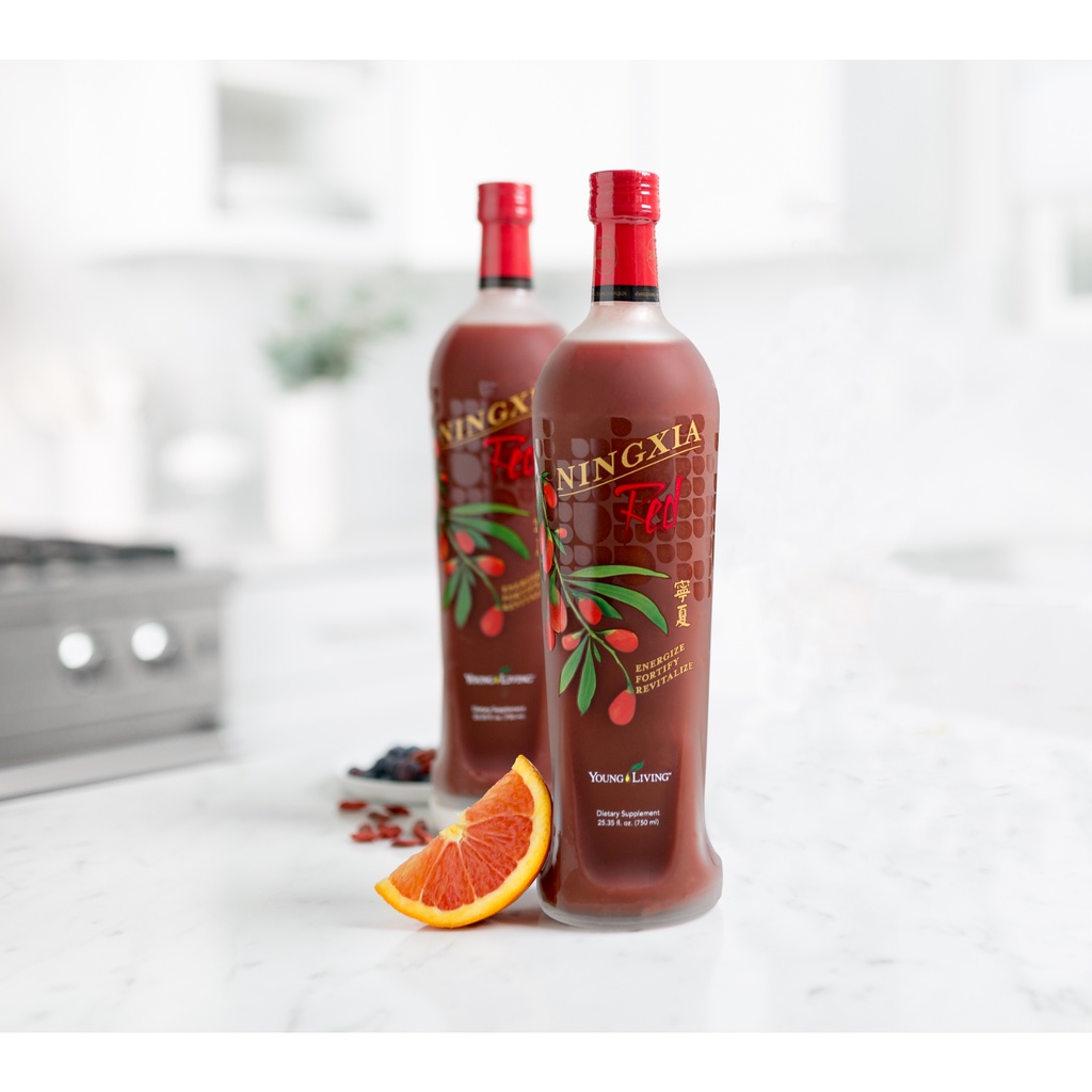 NingXia Red 750ml 4 Botol Pre-Order Young Living YL Ori NEW Segel Ningxia Botol Goji Berry Wolfberry