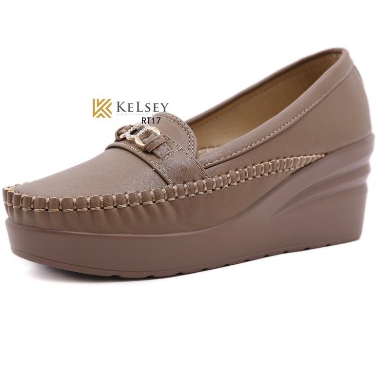 SPECIAL PRICE RESTOCK NICOLE SEPATU WEDGES 6,5CM WANITA KELSEY RT17 SEPATU KERJA WANITA