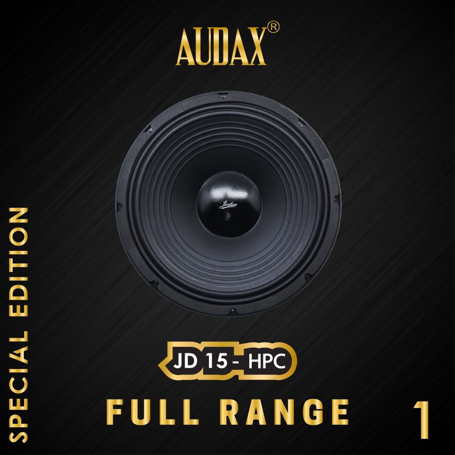 Audax - Speaker Pasif 15" Jordan JD 15 HPC Full Range