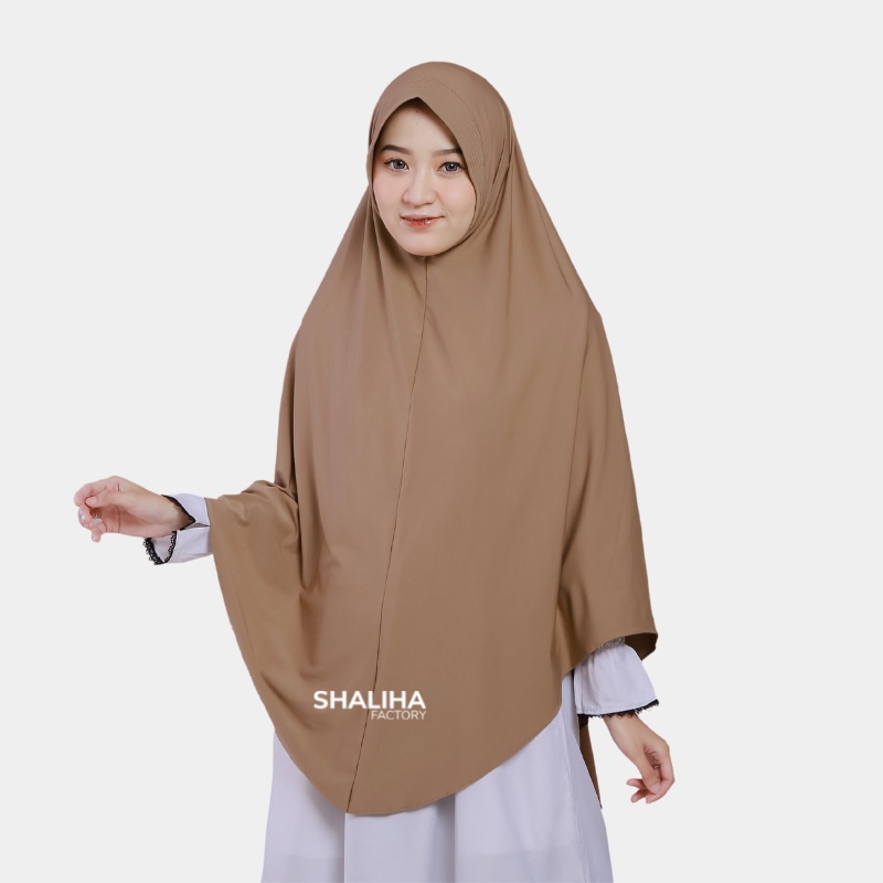 ShalihaFactory - Hijab Bergo Instan Jersey Jumbo Pet Panjang Polos | Maira Syar'i