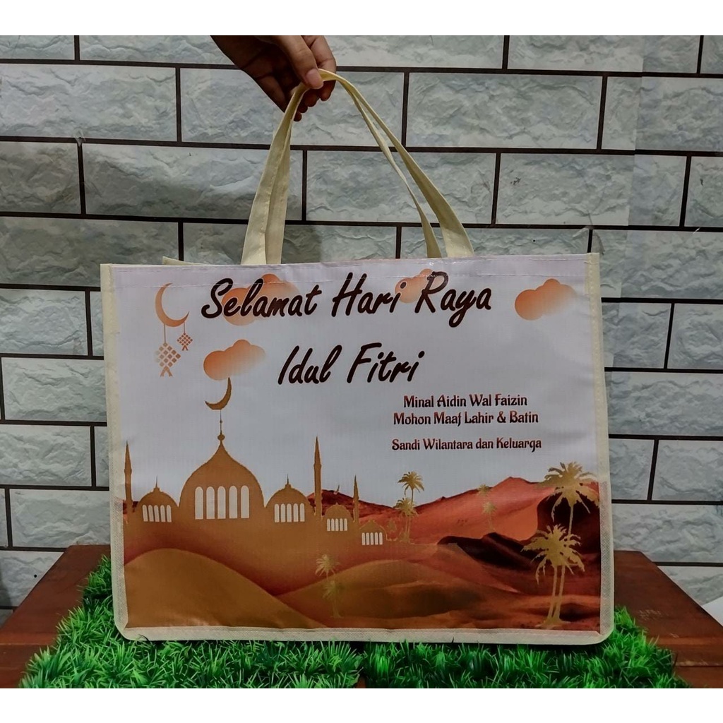 

PARCEL LEBARAN JUMBO 40x30x15 / HAMPERS IDUL FITRI MURAH / TAS SNACK LEBARAN