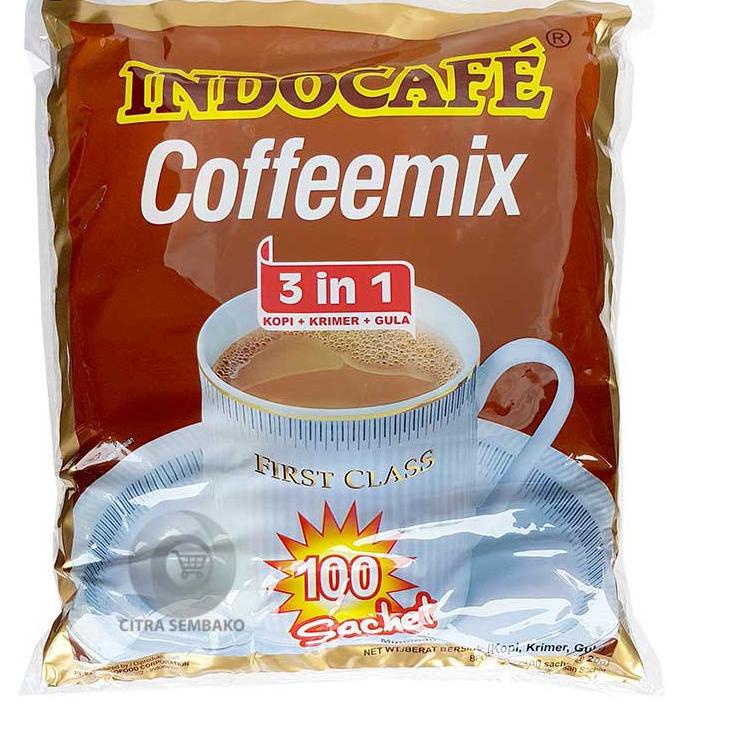 

Jangan Sampai Kehabisan!!!❄️ INDOCAFE COFFEEMIX (100 SACHET X 20 GRAM) / INDOCAFE 3IN1 ISI 100 SACHET