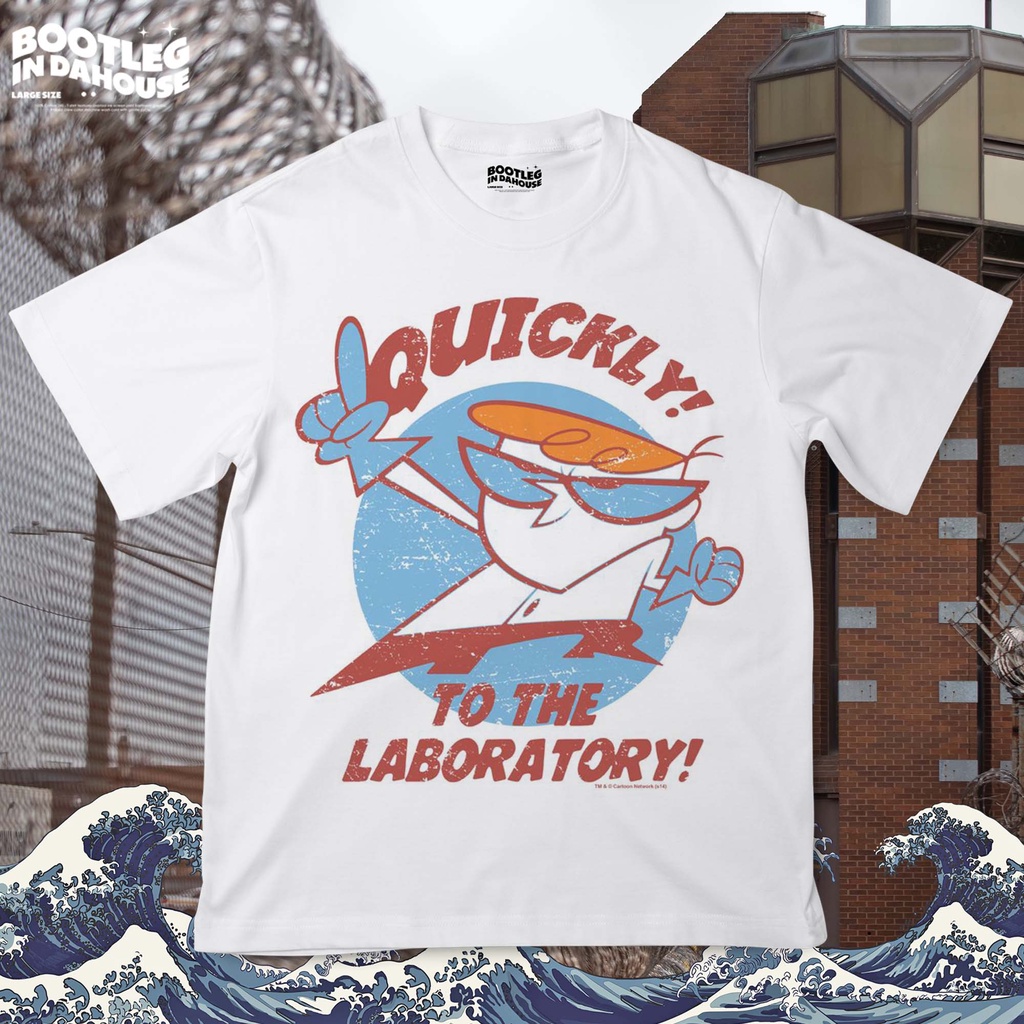 DEXTER'S LABORATORY Oversize T-shirt / Kaos Oversize DEXTER'S LABORATORY