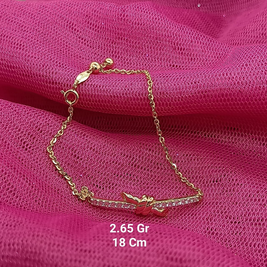 Gelang Emas 8K - 2.65 Gr Kadar 375 - 900