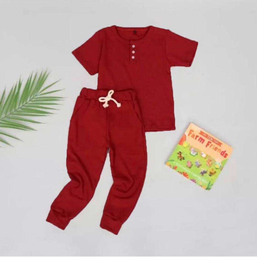 WOW BANGET B29 SETELAN BAJU ANAK SETELAN KIANO PANJANG 1-5 TAHUN SET LIBBBY  KIANO SET PANJANG SETEL
