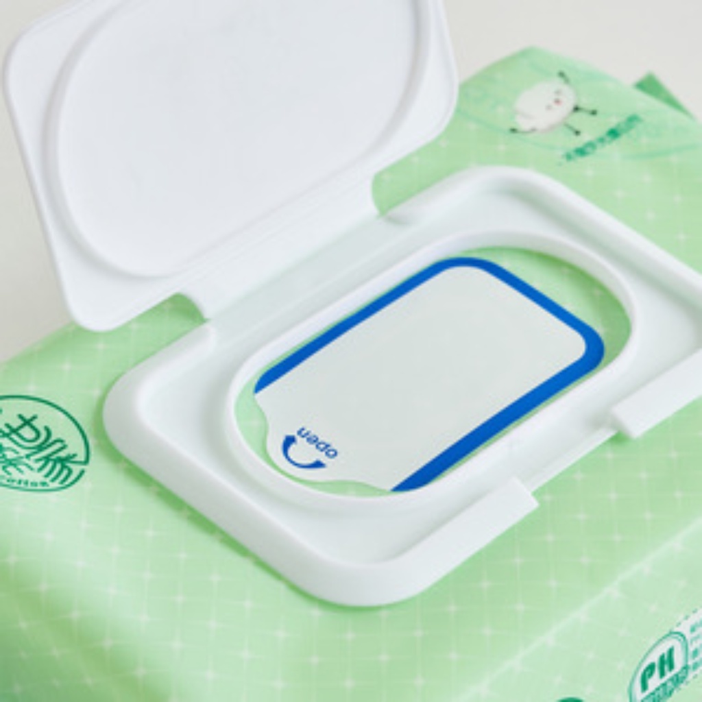 Tutup Tissue Basah / Flip Wet Wipes Cover / Penutup Tisu Basah Anti Kering