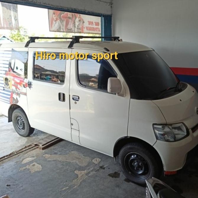 Cross Bar Kaki Roof Rack Grand Max Luxio