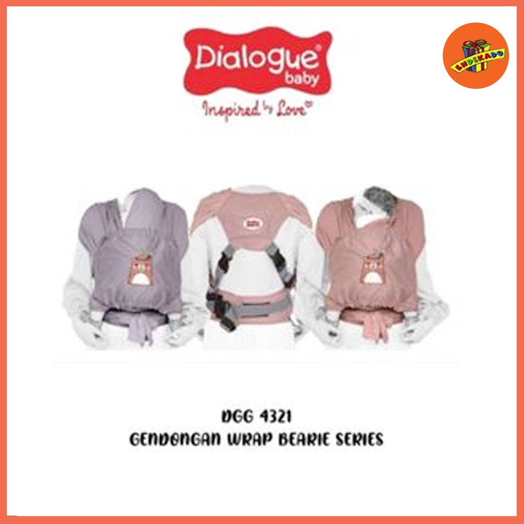 Dialogue Baby Bearie DGG4321 Gendongan Anak Bayi Instant Baby Wrap