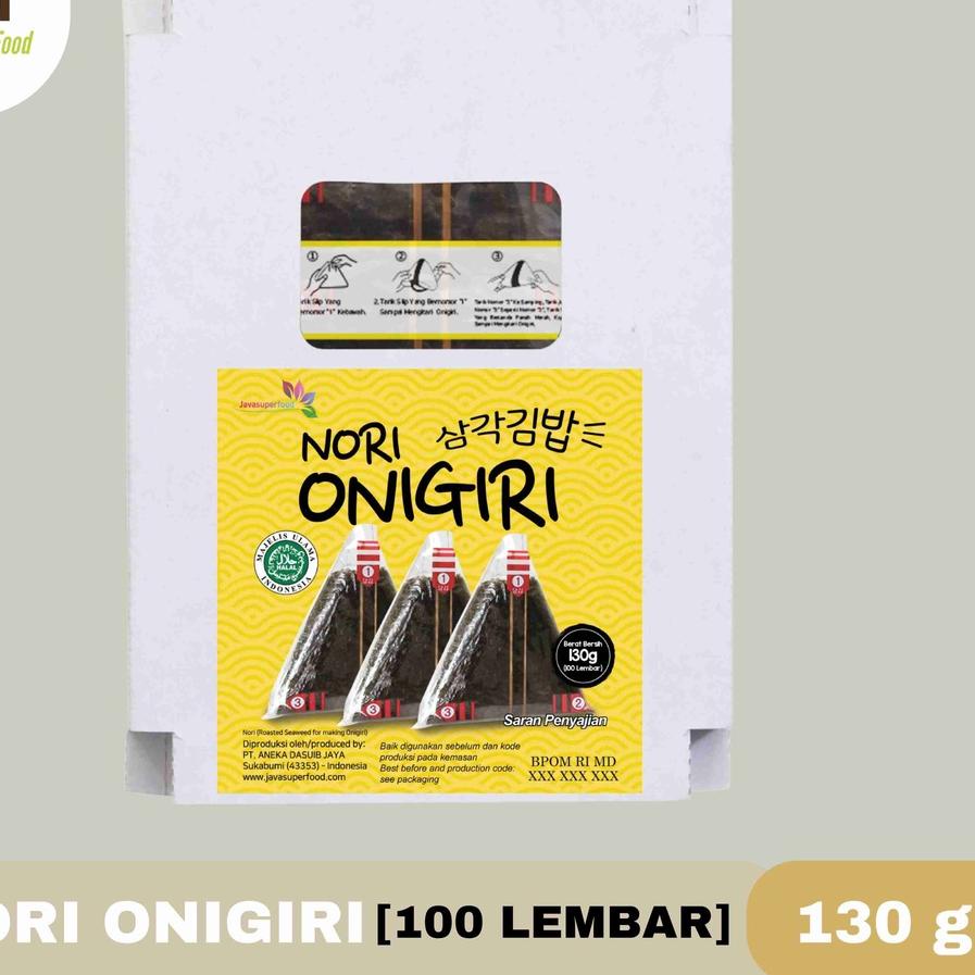

➽ NORI ONIGIRI | NORI WRAPPER KHUSUS BUNGKUS NORI TRIANGLE / SUSHI NORI LEMBAR ♣