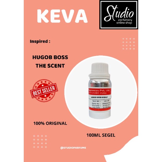 BIBIT PARFUM MURNI KEVA HUGO BOSS THE SCENT 100ML | BEST SELLER | PARFUM UNISEX