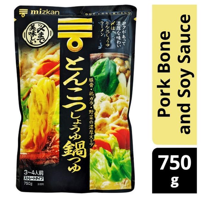 

Bumbu Mizkan Pork Bone and Soy Sauce Nabe Hotpot Soup Base 750 mL