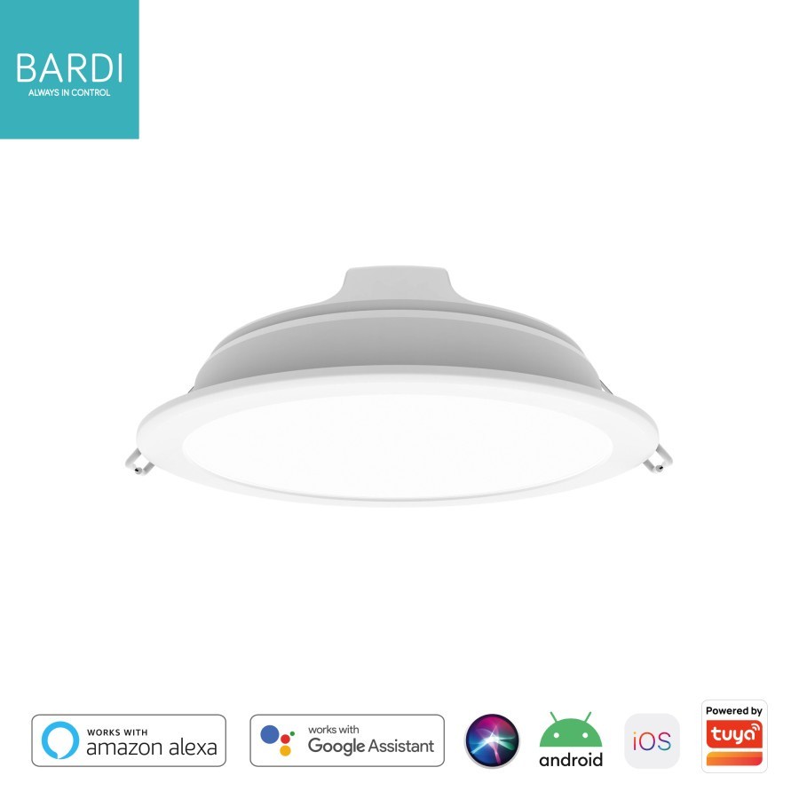 BARDI Smart Beacon Panel Downlight 14 Watt RGBWW Bluetooth