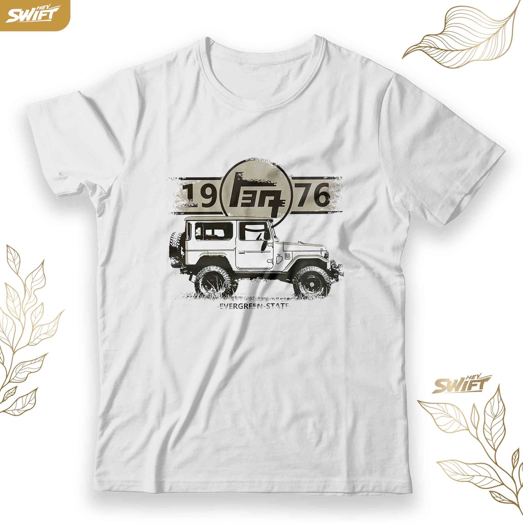 KAOS Toyota Fj 40 1976 FJ40 Land cruiser TSHIRT BAJU DISTRO