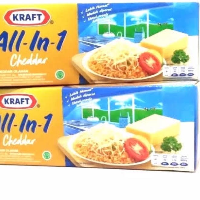 

♚ Keju kraft cheddar all in one 2kg ✮