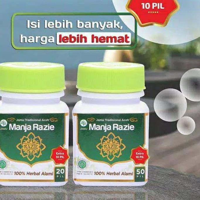 ➲ ManjaRazie | Manja Razie | Majakani Aceh Razie Isi 60/30 Butir | Free Konsultasi ֍