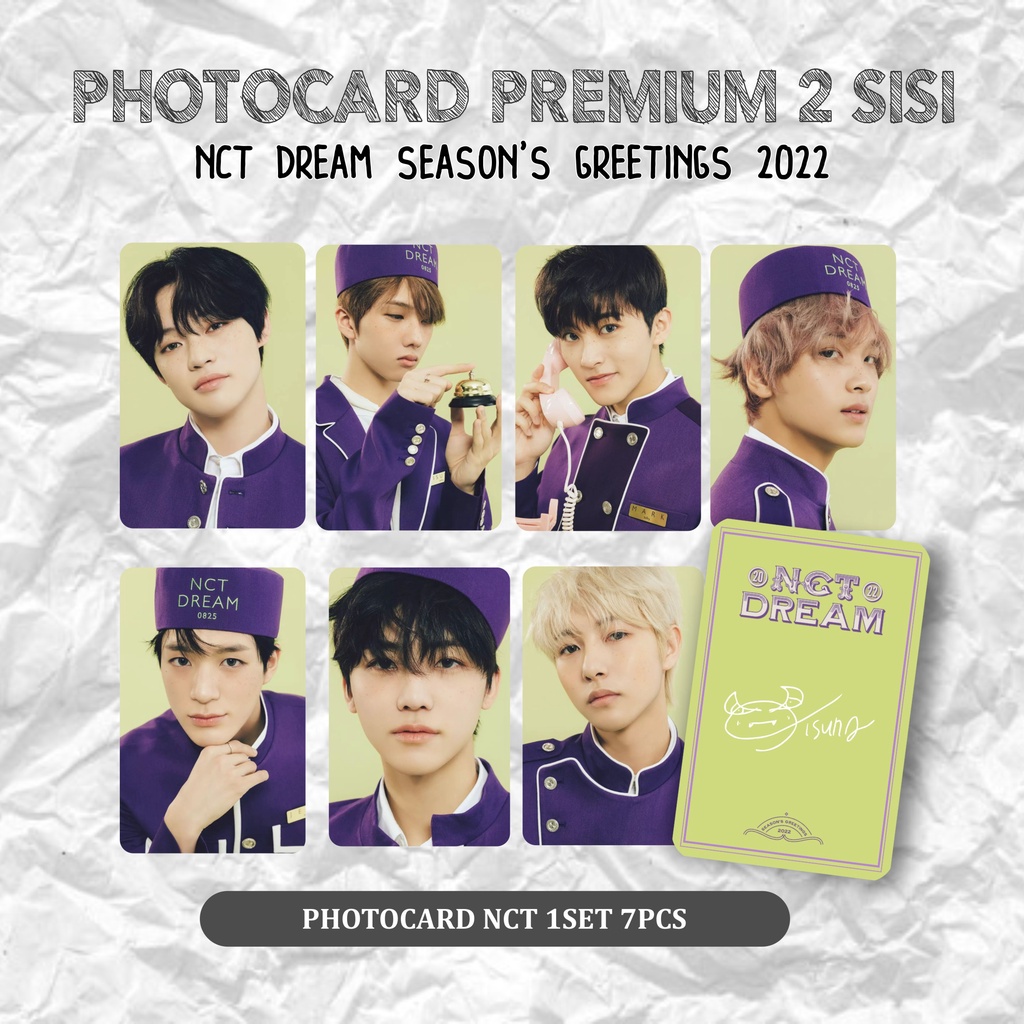 Photocard PREMIUM PC NCT DREAM INTROVERT EXTROVERT