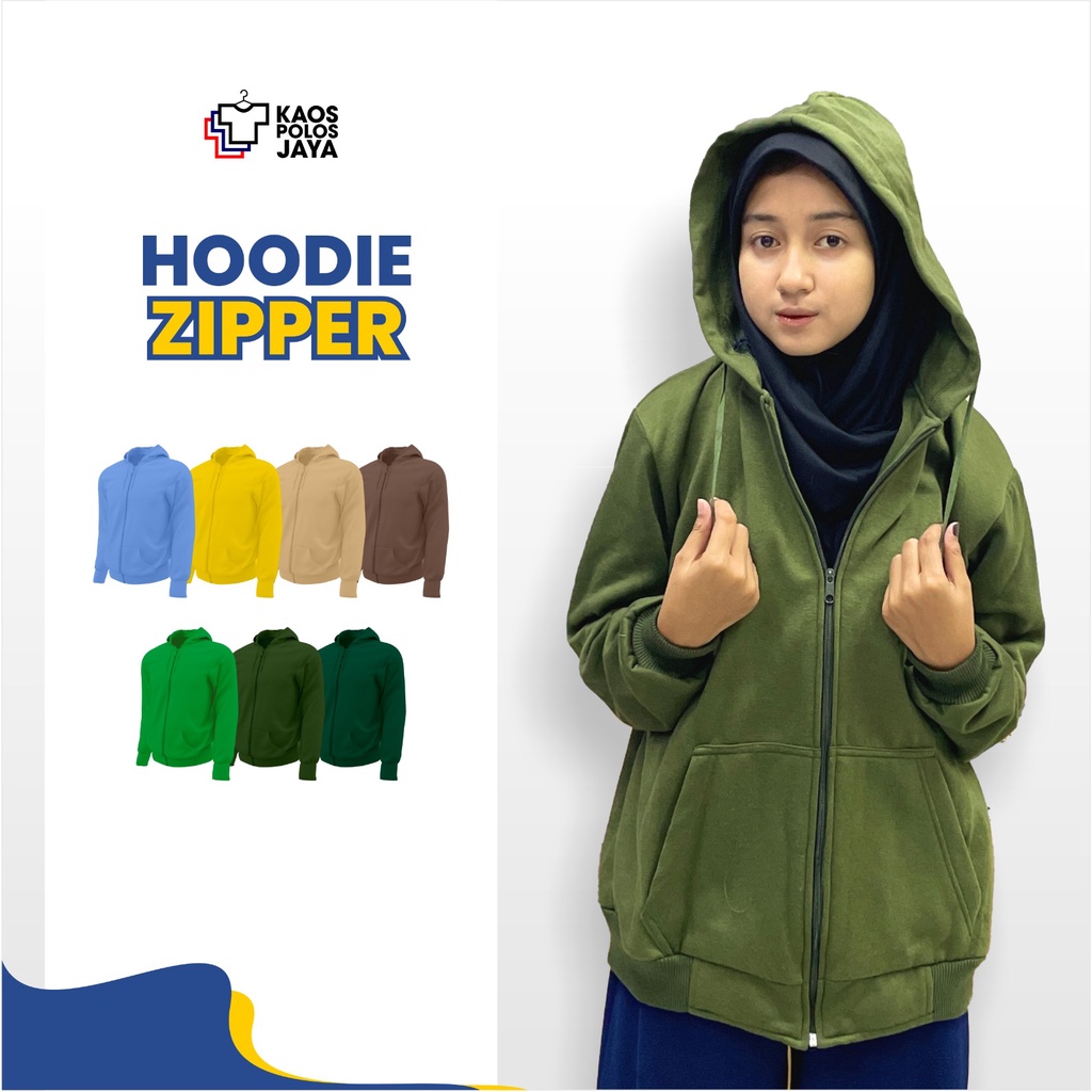 JAKET HOODIE ZIPPER COTTON FLEECE / JAKET HOODIE ZIPPER MURAH KATALOG B