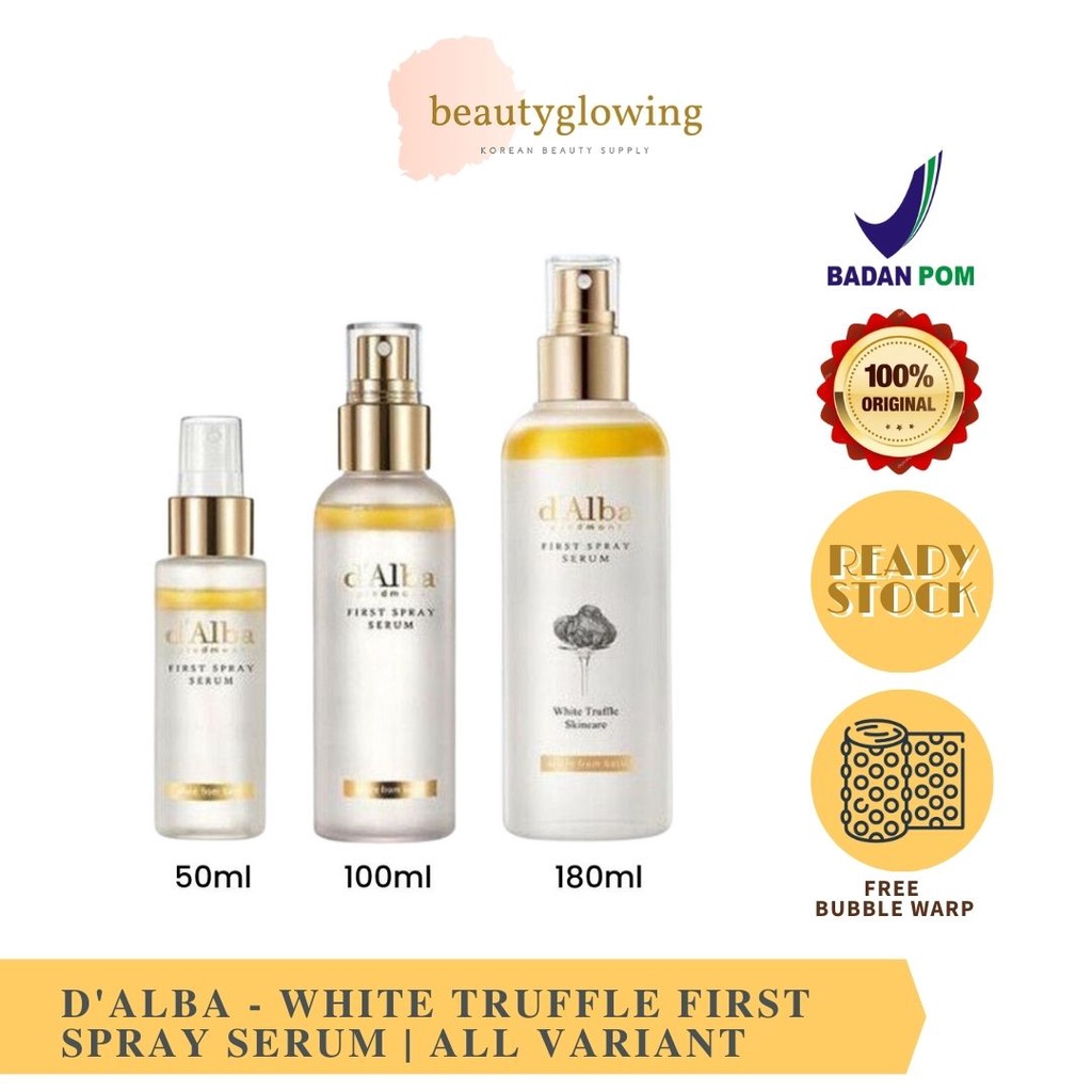 D'Alba White Truffle First Spray Serum 50ML | 100ML | 180ML